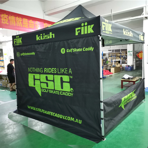 Ngoài trời thức ăn đường phố gian hàng tùy chỉnh thép 3x3 gấp tán triển lãm thương mại lều - Product Image 5