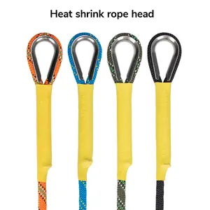 High Strength 48-Braided Safety Rappelling Rescue Rope 8mm/10mm/10.5mm/12mm Static Tree Arborist Rock Climbing Rope