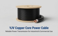 Cable de Alimentación Subterráneo de Bajo Voltaje YJV 4*10mm² 8AWG NYY de 4 Núcleos con Aislamiento XLPE, Cable de Alimentación de Bajo Voltaje de Cobre con Aislamiento de PVC