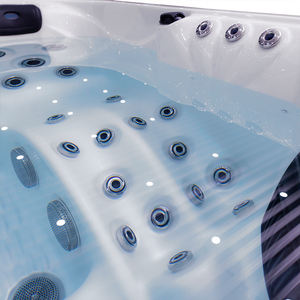 Piscine de massage spa de luxe sexy, intérieure et extérieure, pour villa, jardin, loisirs familiaux - Product Image 1