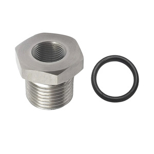 Conector de Filtro de Combustible de Acero Inoxidable, Rosca Interna 1/2-28, Rosca Externa 3/4-16, para Uso Automotriz - Product Image 5
