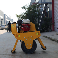 Compacteur à rouleaux manuel portable, compacteur professionnel pour la construction, équipement lourd, mini-compacteur routier à économie d'énergie