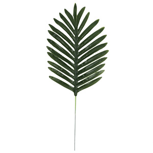 Feuilles de palmier artificielles Guanyi 47 cm en plastique et soie pour la décoration de mariage et de la maison - Product Image 3