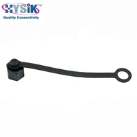 Tapa de Sellado M8 IP67, Impermeable, Macho y Hembra, Cubierta Antipolvo para Cable de Conector M8