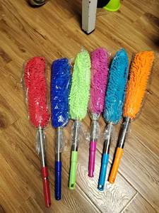 رائج البيع مقبض تلسكوبي المقاوم للصدأ شينيل منفضة ستوكات للاستخدام المنزلي سيارة منفضة لوازم التنظيف - Product Image 5