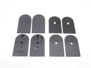 177x28 Matte Black Heavy-Duty Invisible <strong>Concealed</strong> <strong>Hinge</strong> 3D Adjustable 180 Degree Hidden <strong>Hinge</strong> for Wooden Doors - Product Image 3
