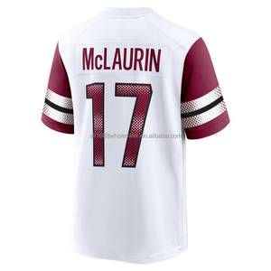 Gaya Pria Terbaru 2026 Jayden Daniels # 5 Jersey Sepak Bola Jahitan 17 Terry McLaurin S-3XL - Product Image 5