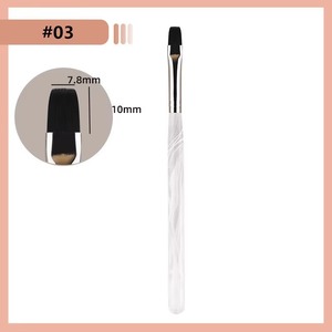 Gel Painting <b>Brush</b> Nail Art for Gel Tip Extension Acrylic Builder Accessory Nail Art <b>Brushes</b> Gel Nail <b>Brush</b> - Product Image 3