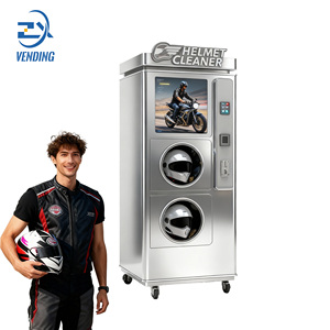 Customized Automatic Dry Cleaning Vending Machine for Motorcycle Helmets <strong>Shoes</strong> Accepting Credit Cards Coins QR Code Payments - Product Image 6