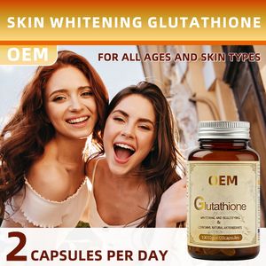 Cápsulas de Glutatión de Marca Privada OEM, Cápsulas de Colágeno y Vitamina C, Cápsulas Blanqueadoras de Piel - Product Image 4