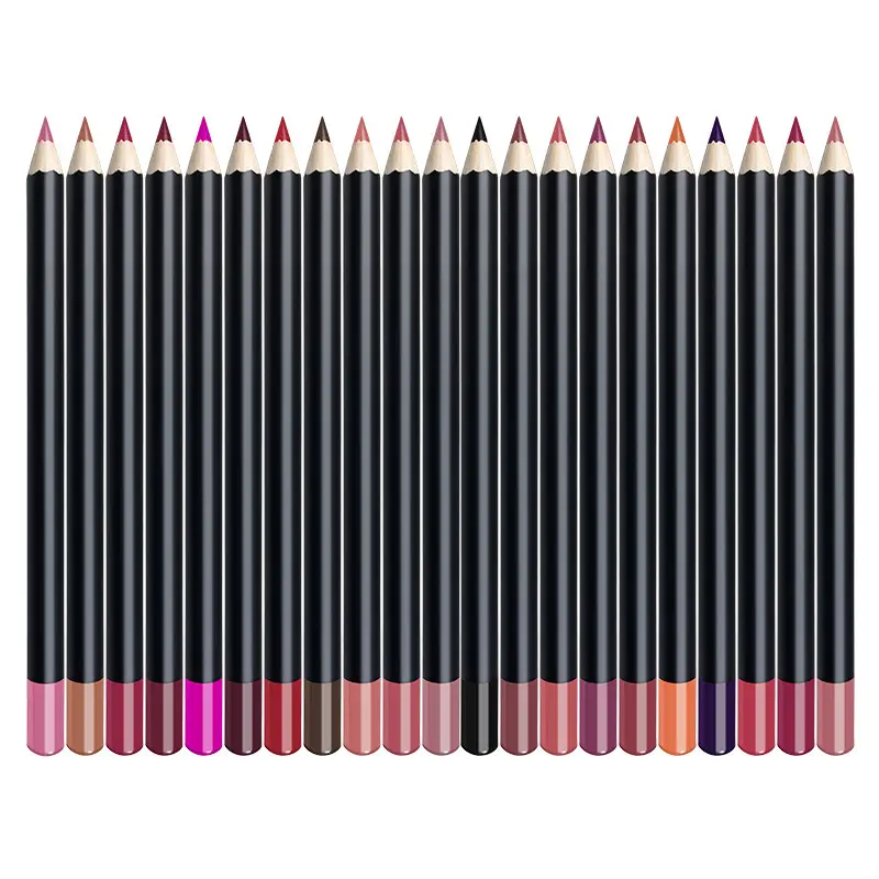 Trang Điểm Mịn Màng Matte Lipliner Pencil Chống Thấm Lâu Dài Nhãn Hiệu Riêng Son Môi Và Lip Liner Nude