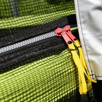 Trampolín Rectangular Grande de 12 Pies Sundow de Alta Calidad con Red de Seguridad, Personalizado para Exteriores