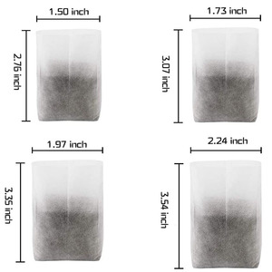 100 pcs nylon lưới dây kéo lưu trữ ditty Túi Rau Trái Cây Hoa Vườn cây ăn quả Net Bìa hạt giống Túi tàu sân bay - Product Image 3