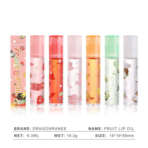 Huile à lèvres parfumée aux fruits, effet miroir mat, vegan, waterproof, anti-gerçures, anti-décoloration, marque privée, best-seller - Product Image 3