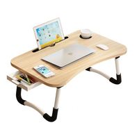 Tour bureau table d'ordinateur portable pour lit support d'ordinateur portable