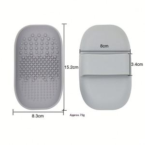 Almohadilla Limpiadora de Brochas de Maquillaje de Silicona Personalizada con Serigrafía, Paleta de Limpieza Portátil, Diseño Creativo, Regalo Promocional - Product Image 2
