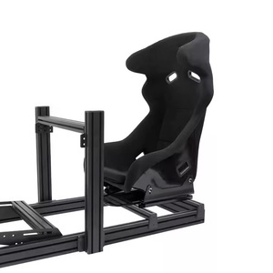 Xe Kinh Nghiệm Chuyển Động Adapter Nâng Cấp Kit Khung Nhôm Sim Racing Chassis Giàn Khoan Mô Phỏng Buồng Lái Với Bàn Phím Khay - Product Image 6