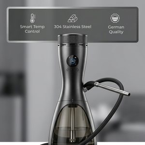 Chicha Steamulation allemande de haute qualité en acier inoxydable 304, chicha de luxe premium Pro X, chicha allemande - Product Image 1