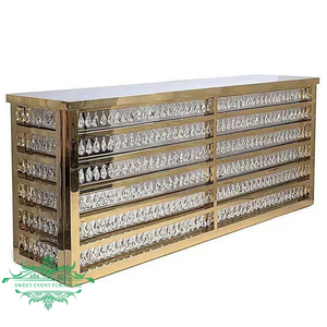 Nhà Sản Xuất Chuyên Nghiệp Đảng Đồ Nội Thất Thanh Mạ Vàng Thanh Truy Cập Hiện Đại Đảng Thép Không Gỉ Bảng Thanh - Product Image 2