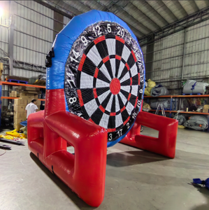 Dardo <span class=keywords><strong>de</strong></span> Fútbol Inflable <span class=keywords><strong>de</strong></span> 13 pies, <span class=keywords><strong>Juego</strong></span> Deportivo al Aire Libre para Niños y Adultos, Tablero <span class=keywords><strong>de</strong></span> Dardos <span class=keywords><strong>de</strong></span> Fútbol con Pelotas - Product Image 3