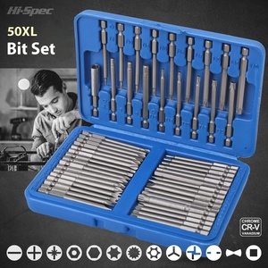 Tournevis Torx de sécurité en acier S2 avec finition chromée, embouts personnalisables - T6 T8 T10 T15 T20, qualité industrielle, support OEM - Product Image 3