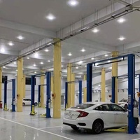 Nacelle-ciseaux élévatrice pour voiture, capacité robuste, 2 piliers, 4 tonnes