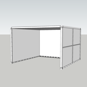 40ft 20ft thép có thể gập lại nhà tiền chế lưu trữ nhà kho container kho cửa hàng văn phòng khách sạn hội thảo trung tâm sử dụng biệt thự - Product Image 2
