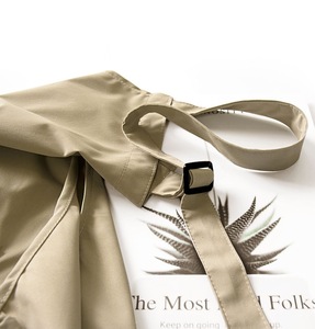 ผ้ากันเปื้อนครัวแบบกำหนดเอง ผ้ากันเปื้อนบาริสต้าสำหรับเด็ก ผ้ากันเปื้อนทำอาหารผ้าฝ้ายธรรมชาติจากเกาหลี - Product Image 2