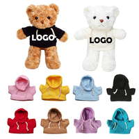 Ours en peluche classique Logo personnalisé ours en peluche avec T-shirt en peluche pour cadeau personnalisé
