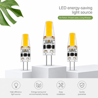 Ampoule LED G4 1,6W AC/DC12V COB Silicone 160LM 2700K/3000K/4000K/6000K Sans scintillement Résidentiel Aménagement paysager Remplace l'halogène CE LVD