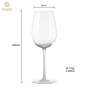 Verre à <span class=keywords><strong>vin</strong></span> <span class=keywords><strong>Magnum</strong></span> <span class=keywords><strong>de</strong></span> 29 oz, verrerie soufflée à la main, incassable, verres à <span class=keywords><strong>vin</strong></span> surdimensionnés pour les fêtes - Product Image 4