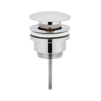 Escurridor de agua con tapón ranurado para el fregadero del baño, escurridor de residuos, superficie cromada pulida, redondo y grande, gran oferta de fábrica
