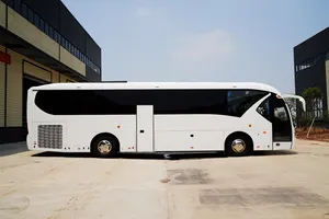 Autobús de viaje de lujo para pasajeros, de 60 asientos autobús diésel, motor trasero, manual, automático, 12m, 55 plazas, a la venta
