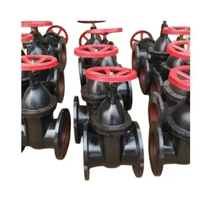 Fundição linha produção ferro fundido areia fundição Rising stem gate valve