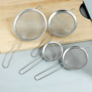 Passoire en acier inoxydable 16 cm 60 mailles, pour lait de soja, jus, sésame, cuisine domestique, cuillère à nouilles, <span class=keywords><strong>tamis</strong></span> à farine <span class=keywords><strong>chinois</strong></span> - Product Image 2
