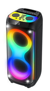 2025 nuevo Altavoz <span class=keywords><strong>Bluetooth</strong></span> doble de 6,5 pulgadas mejor venta en línea, máquina de karaoke de 60W con dos micrófonos inalámbricos - Product Image 5