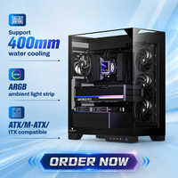 Boîtier ATX Full Tower Thermalright A30 ARGB Noir avec éclairage panoramique intégral, fenêtres panoramiques sur trois côtés, design vue sur la mer, en stock