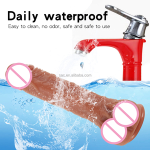 SacKnove senza fili telescopico in Silicone artificiale pene Para Mujer Juguete Del Sexo Pour Hommes Dildo realistico per le donne giocattolo Del sesso - Product Image 5