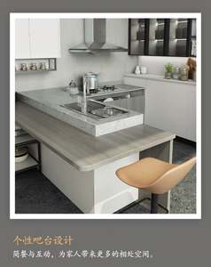 SANTOPOVA Luxury White PVC Modular Kitchen <b>Cabinet</b> Set Modern HDF Furniture Design with Sink Home Assembled Wooden <b>Cabinets</b> - Product Image 3