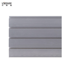 Panneaux rainurés en plastique Unipower, fixation murale, blanc, gris, imitation bois, pour magasins, supermarchés, garages - Product Image 4