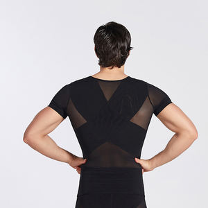 Corrector de Postura <span class=keywords><strong>para</strong></span> Hombre, Chaleco Reductor con Botones, Faja Transpirable <span class=keywords><strong>para</strong></span> Reducir la Barriga de Cerveza, Moldea el Cuerpo - Product Image 2