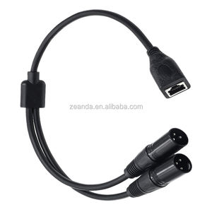 מיקרופון באיכות גבוהה כבל xlr זכר rj45 ethernet נקבה נחושת מוליך pvc פה בידוד מערבל מתח נמוך טעינה 16a - Product Image 4