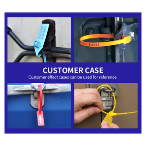 JCPS201 400mm Cerradura <span class=keywords><strong>de</strong></span> plástico Sellos <span class=keywords><strong>DE</strong></span> SEGURIDAD Sello <span class=keywords><strong>de</strong></span> manipulación con número - Product Image 5