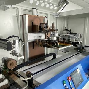 Đầy đủ servo PLC điều khiển hoàn toàn tự động lọc dầu Màn hình máy in cho bộ lọc đơn sắc chai với đưa đón - Product Image 3