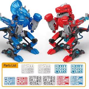 Jouets éducatifs pour enfants DWI STEAM Robots hydrauliques Dinosaures de boxe Explorer l'apprentissage scientifique - Product Image 4