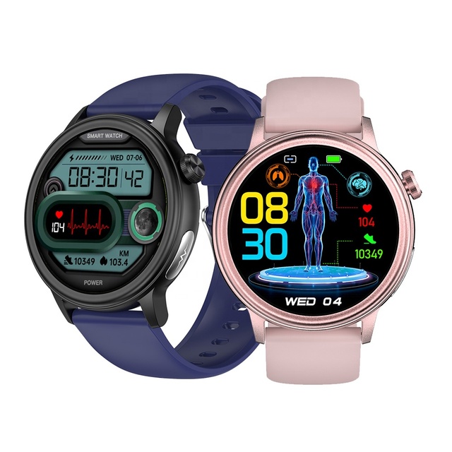 New BT Answer Call Feature ET470 Health Smartwatch IP68 Waterproof Body Temperature Heart Rate Monitoring ECG Man Smart Watch