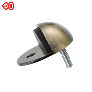 half round floor mounted stainless door stopper - Product Image 1