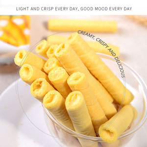 Rollos de huevo tradicional chino para hornear, obleas cruzadas saludables, galleta, Matcha, sándwich, huevo, postre, aperitivos - Product Image 4