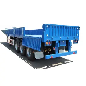 Cung Cấp Tốt Nhất Sidewall Side Board 4 Trục 45FT 48FT 53Feet Bán Trailer Với Tường Bên