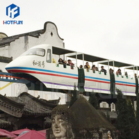 Mini navette 42 places du fabricant chinois Monorail Train Funfair Attraction pour parc d'expositions et parc d'attractions Carnival Ride Sale